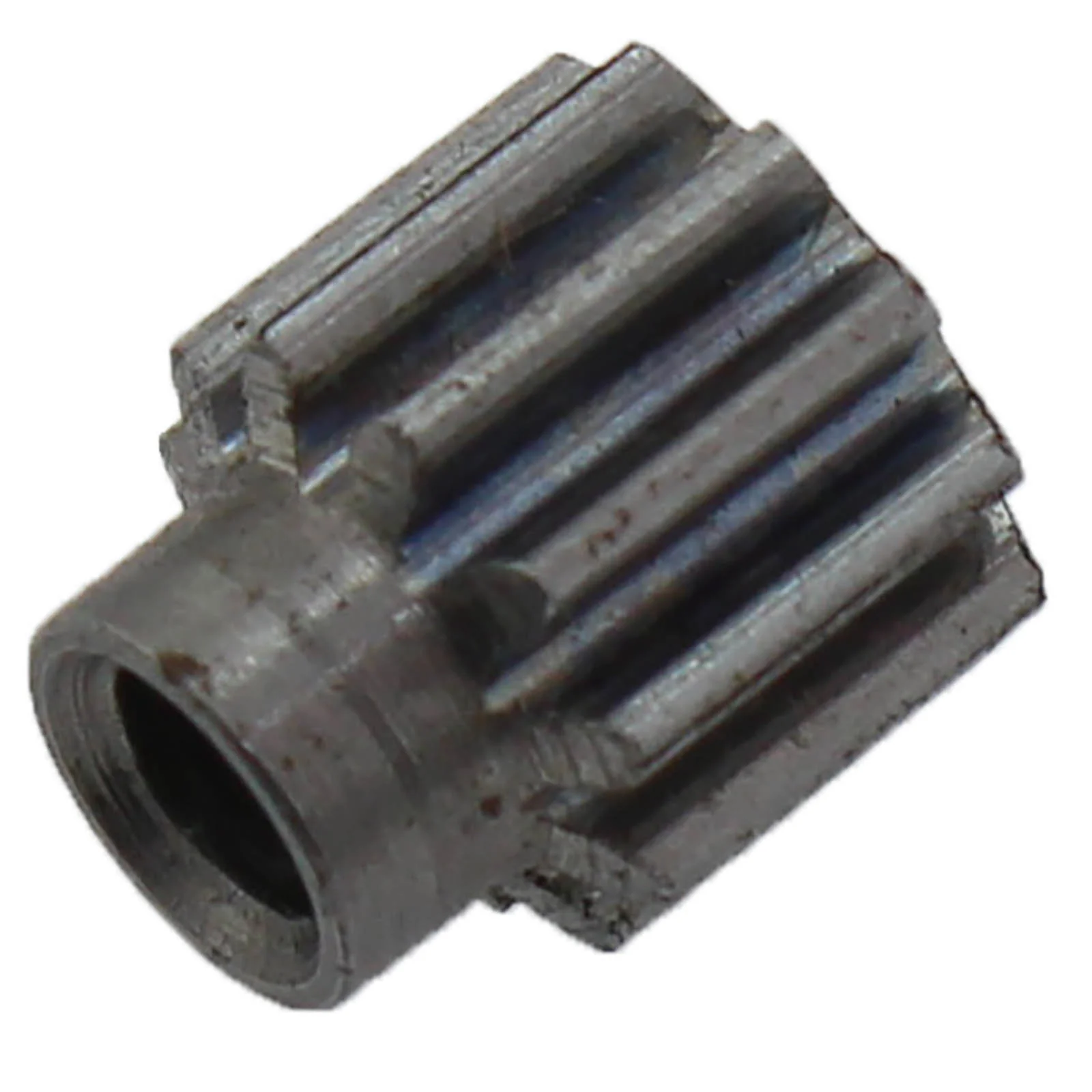 11 Tooth 0.6 Module 0.125 in. Round Bore Steel Pinion Gear