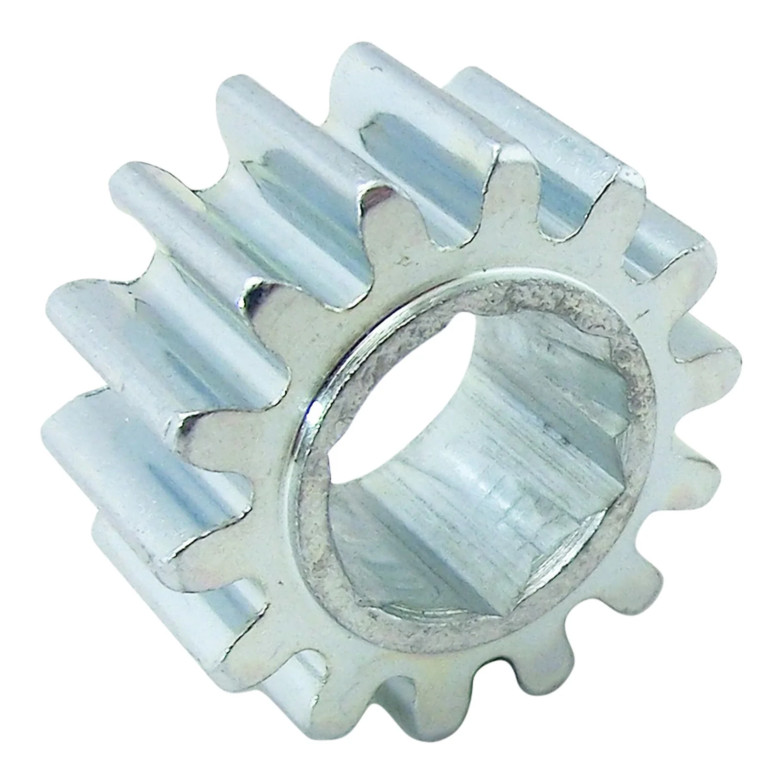 14 Tooth 20 DP 0.375 in. Hex Bore Steel Gear, 0.4 in. width