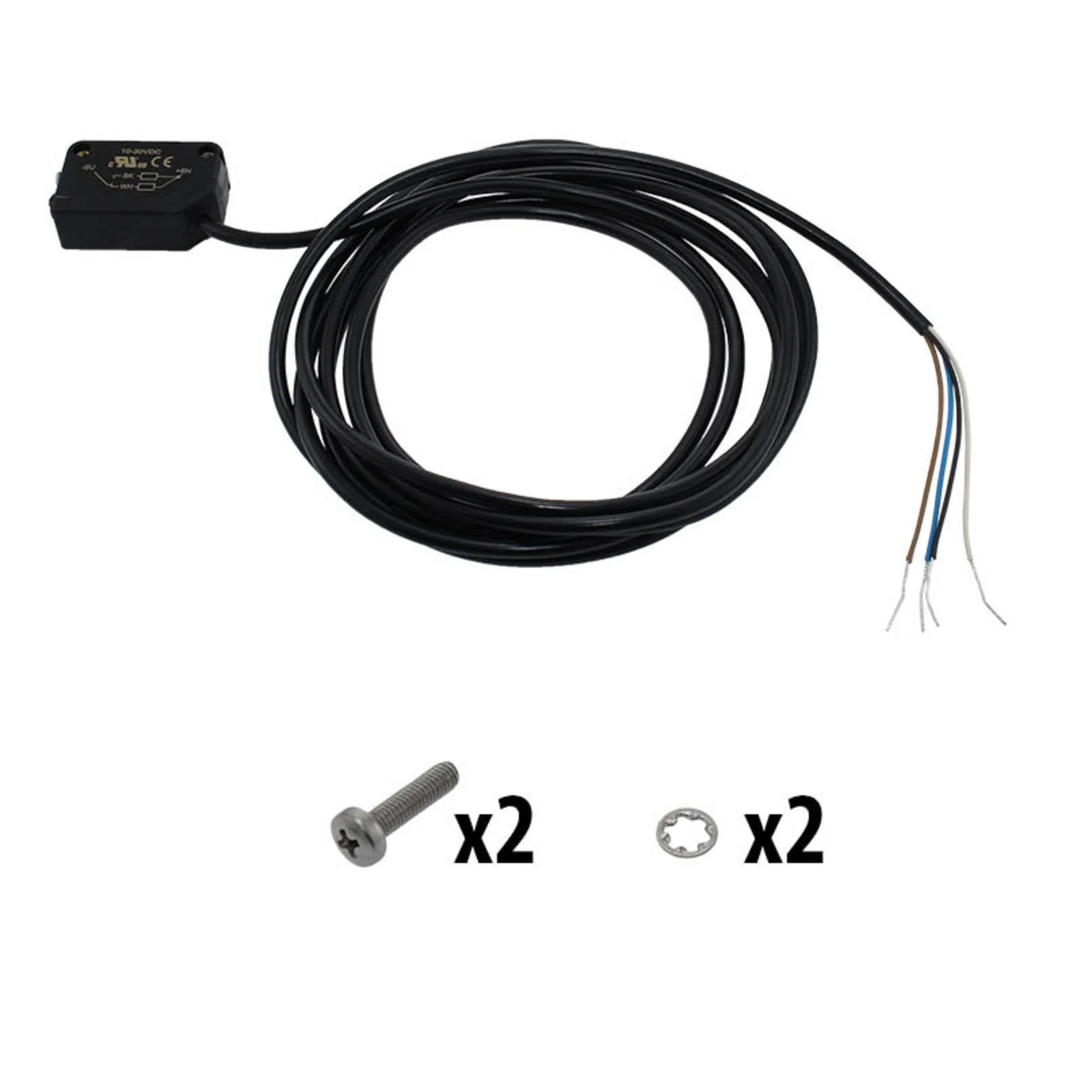 Banner Q20ND Red Diffuse Photoelectric Proximity Sensor - 250mm distance - Image 2
