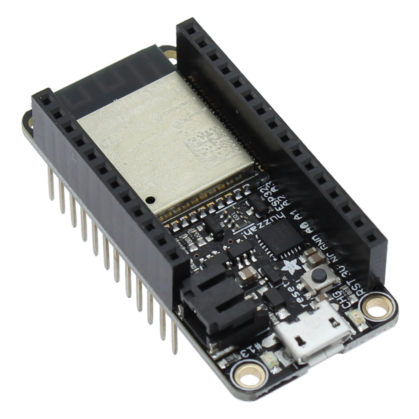 ESP32 Feather Board with Stacking Headers