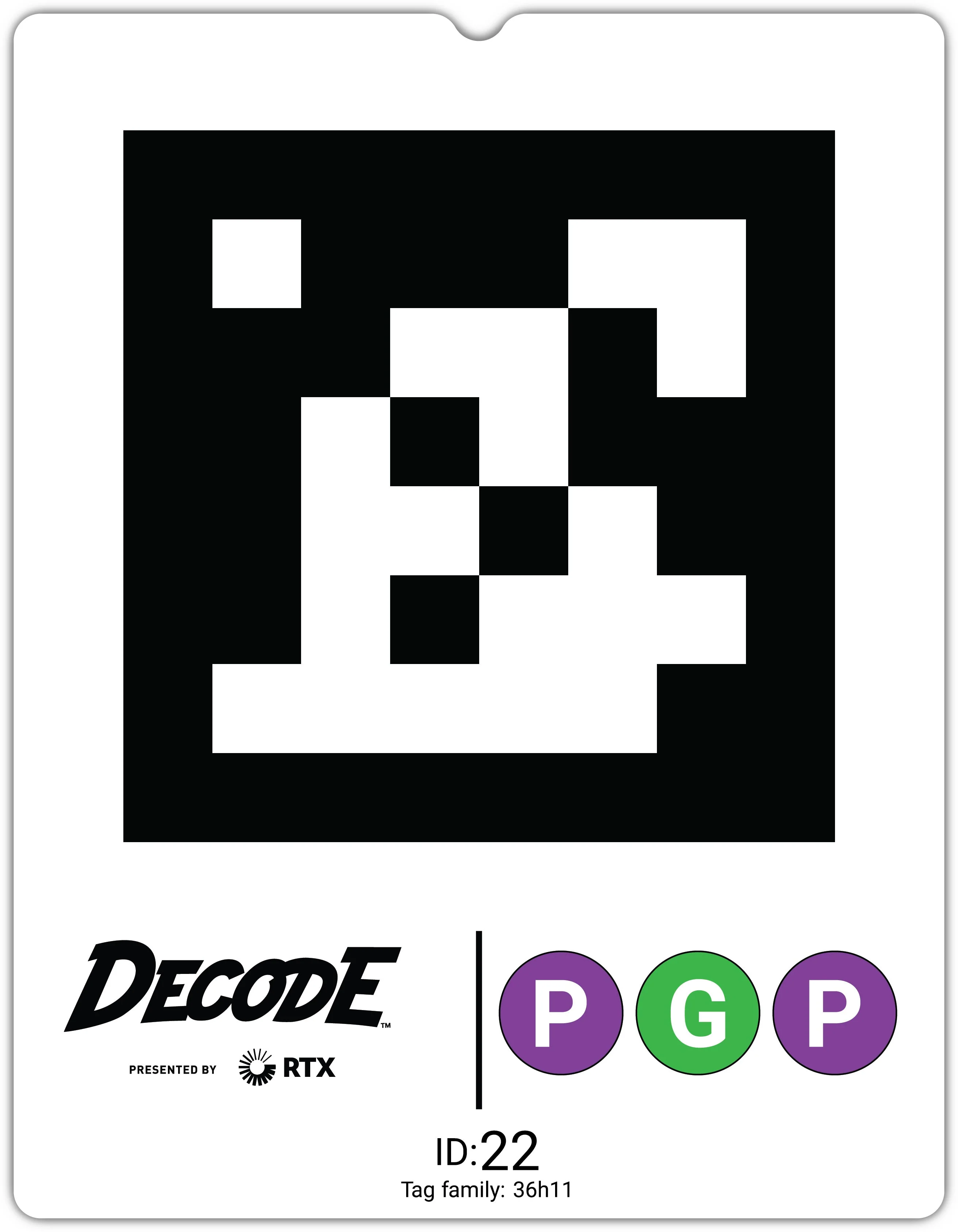 DECODE⢠AprilTag Stickers - Image 5
