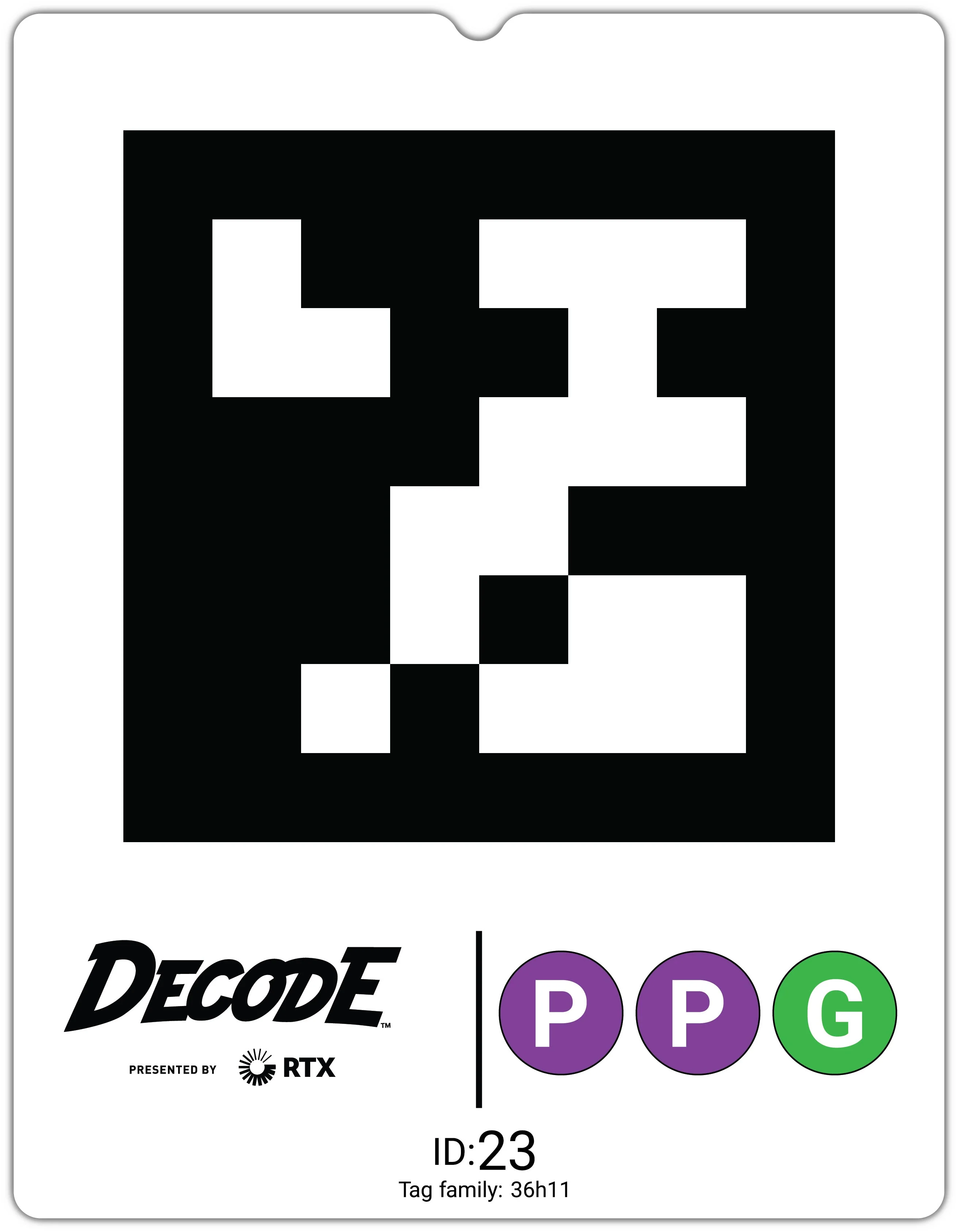 DECODE⢠AprilTag Stickers - Image 6