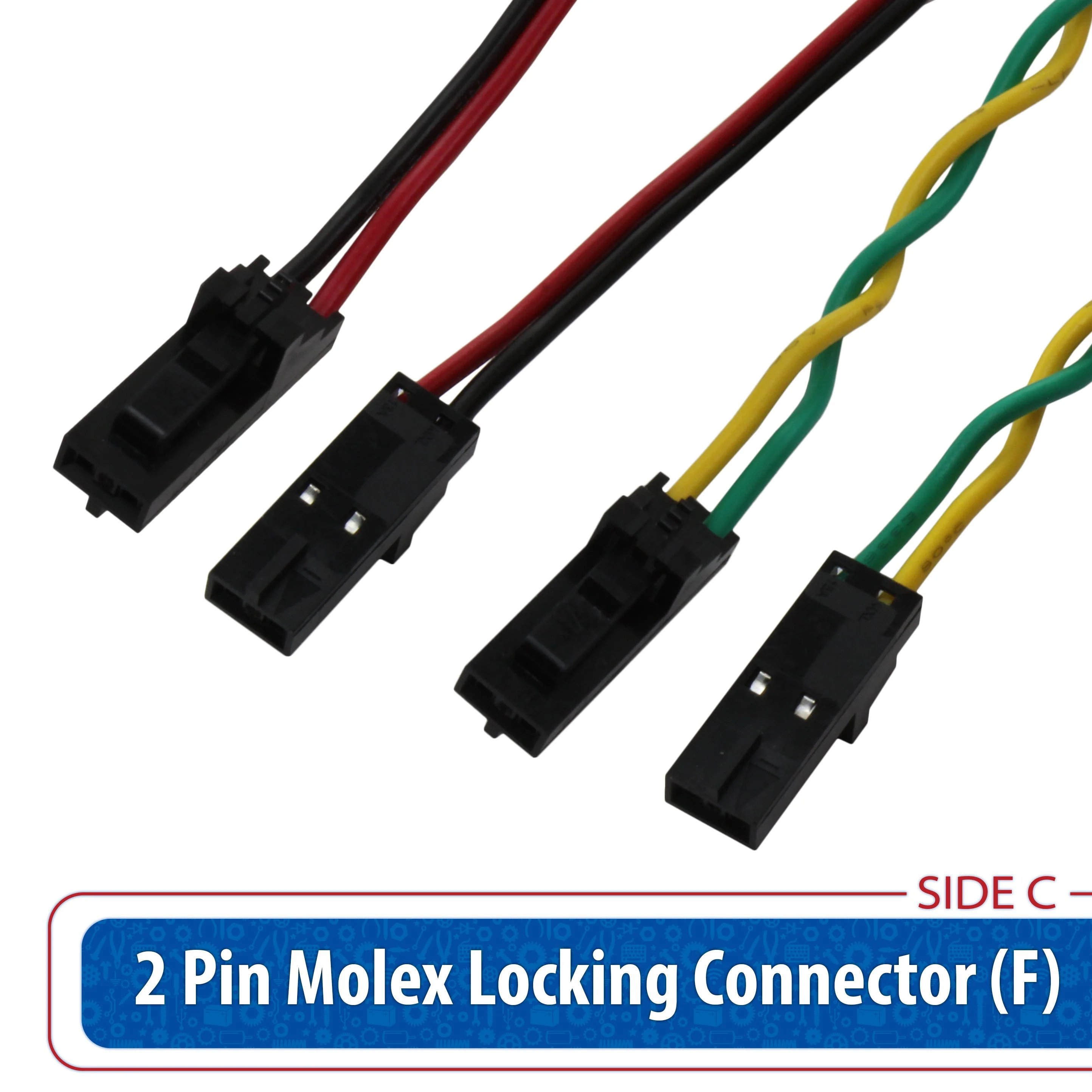 Locking JST-XHP-4 to Locking Molex Cable - Image 4
