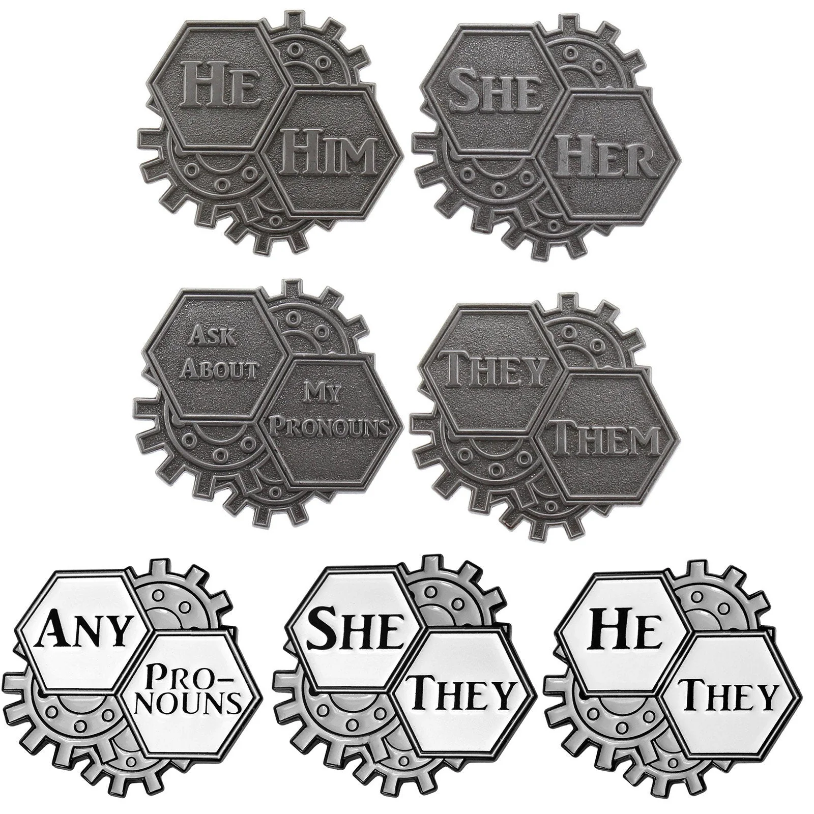 Pronoun Pins