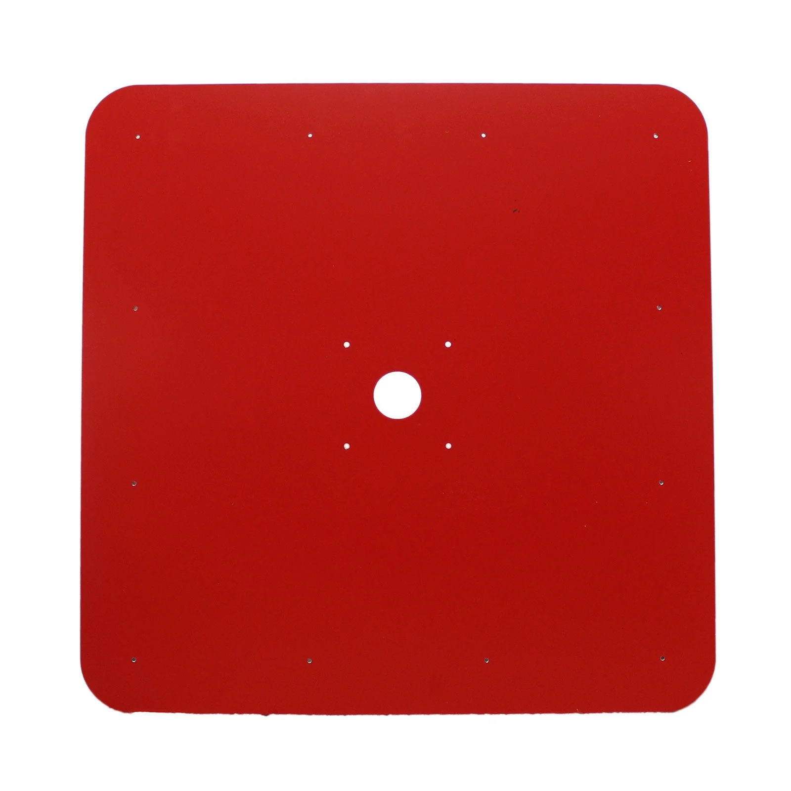 Red ACM 23 in. Square