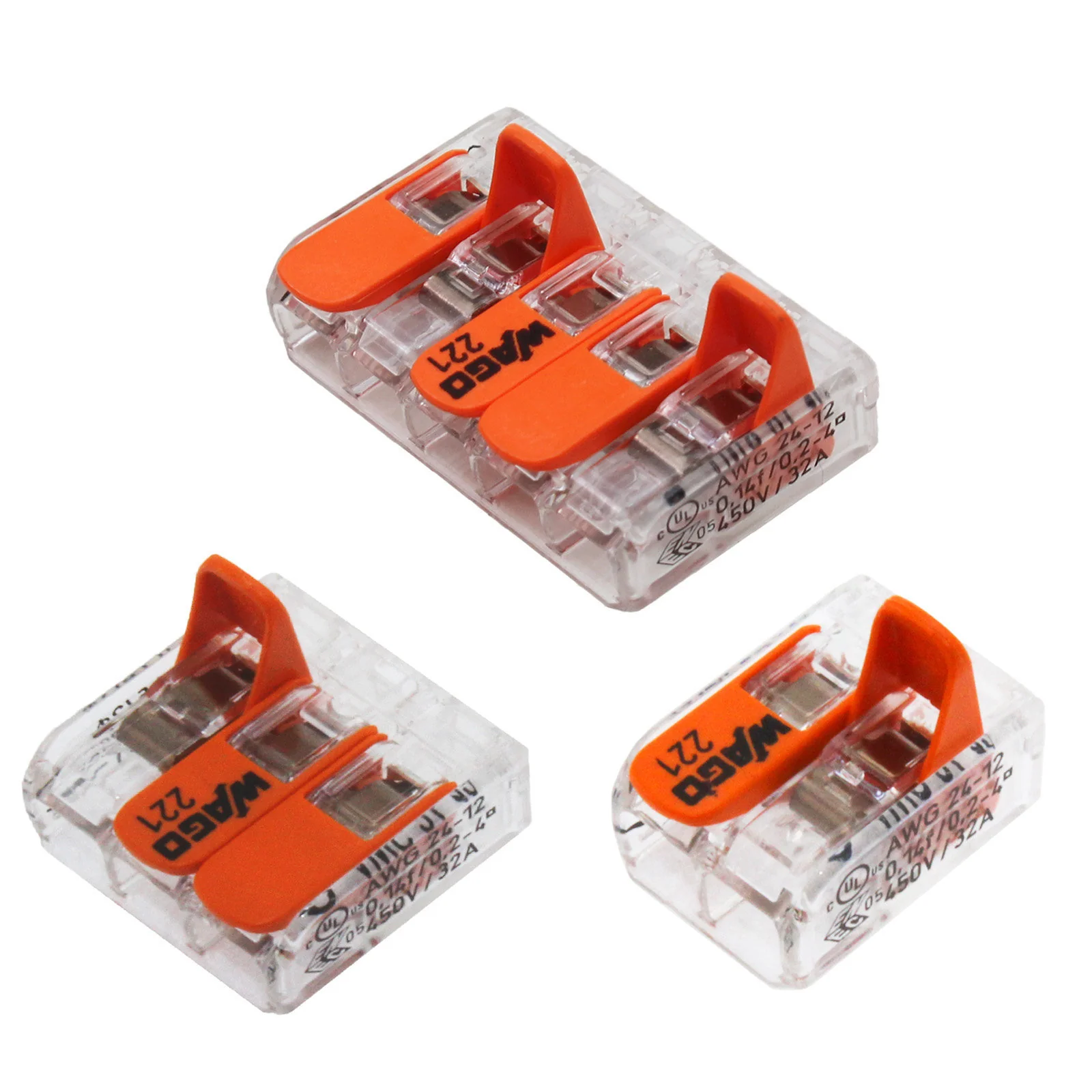 WAGO 221 Series LEVER-NUTS Compact Splice Connectors - Image 6