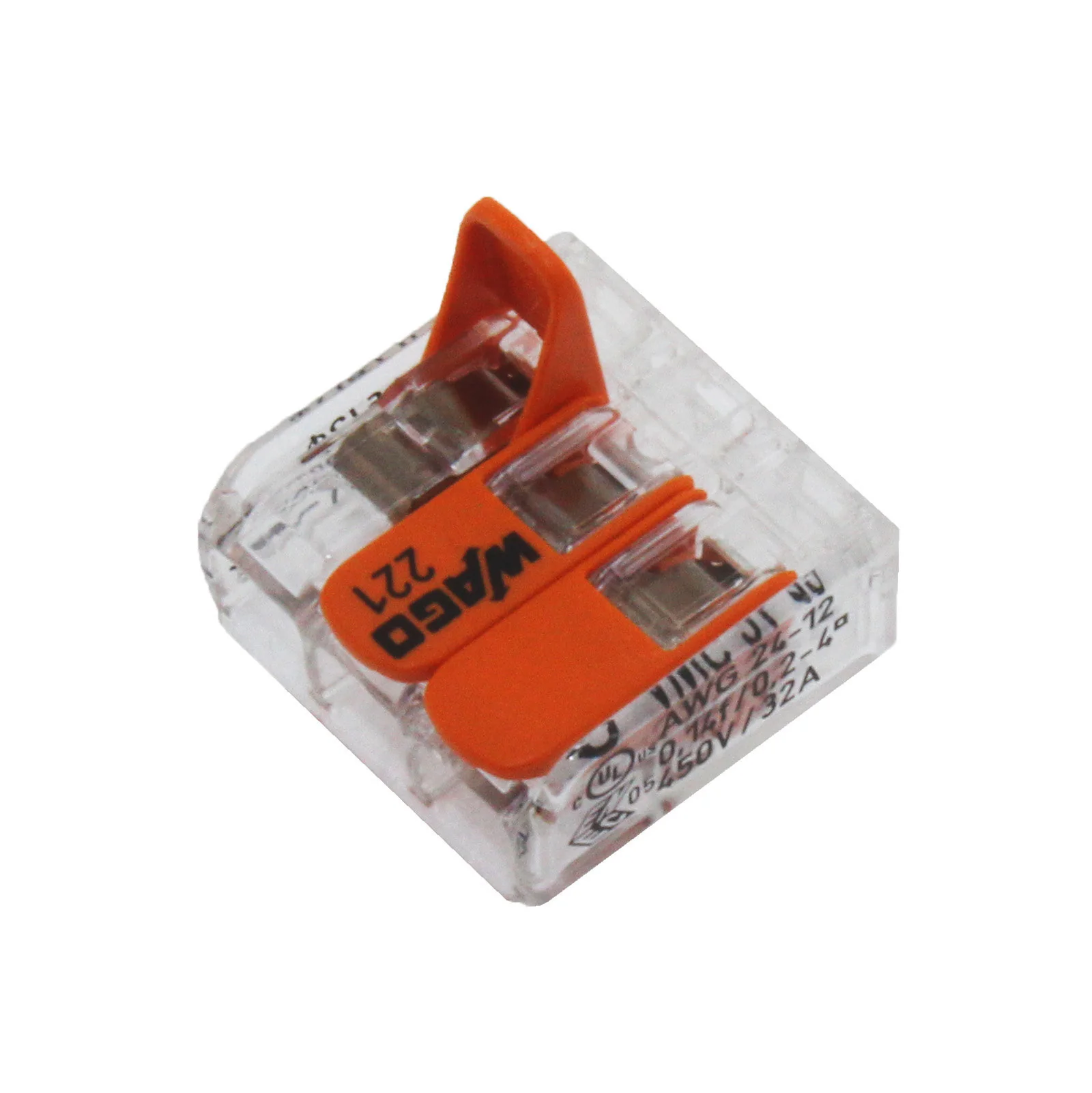 WAGO 221 Series LEVER-NUTS Compact Splice Connectors - Image 2